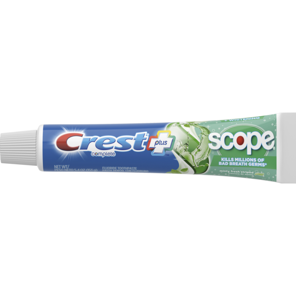 Crest Complete + Scope Whitening Toothpaste - Minty Fresh Striped