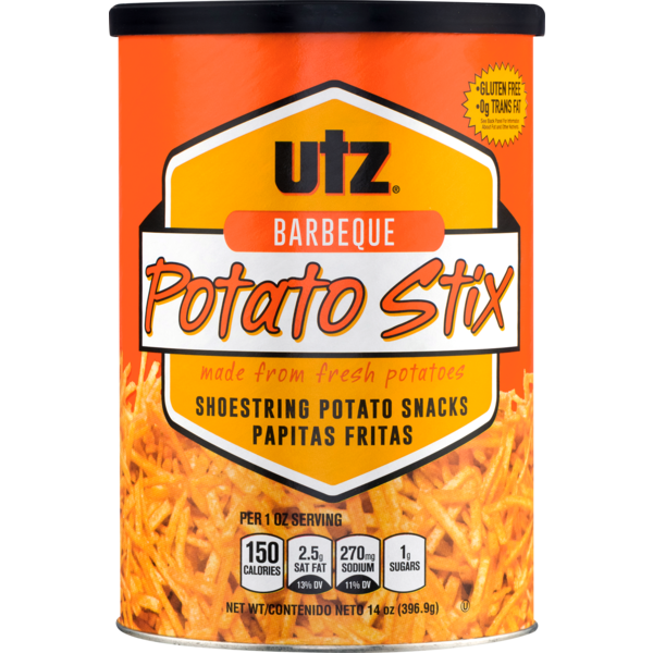 Utz Barbeque Potato Stix, 14 Oz.