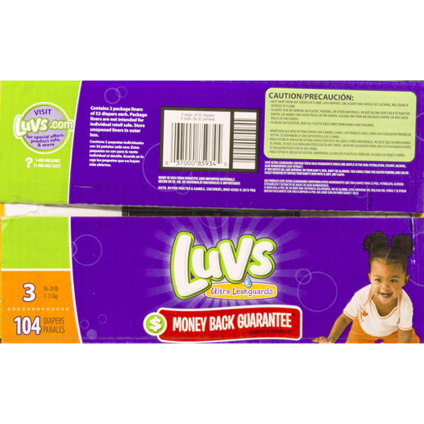  Luvs Diapers - Size 2, 40 Count, Paw Patrol Disposable Baby  Diapers : Health & Household