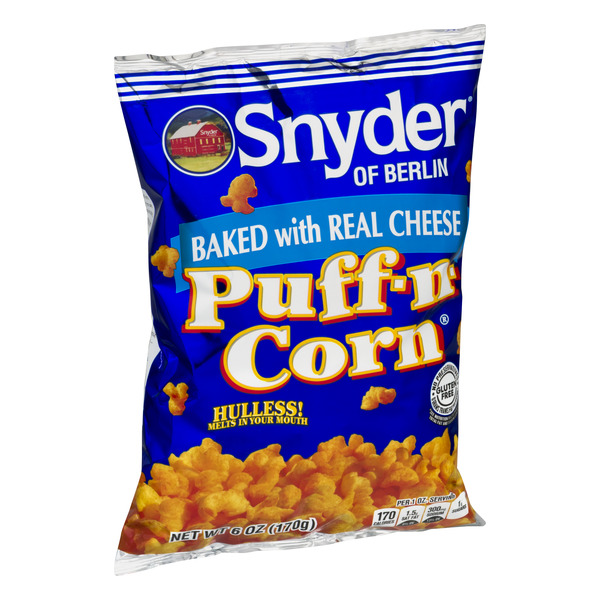 Snyder Of Berlin Puff-N-Corn Cheese