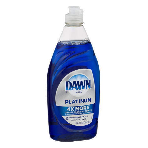 Dawn Ultra Platinum Dishwashing Liquid Refreshing Rain