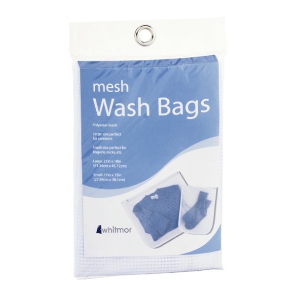 Whitmor Mesh Wash Bags