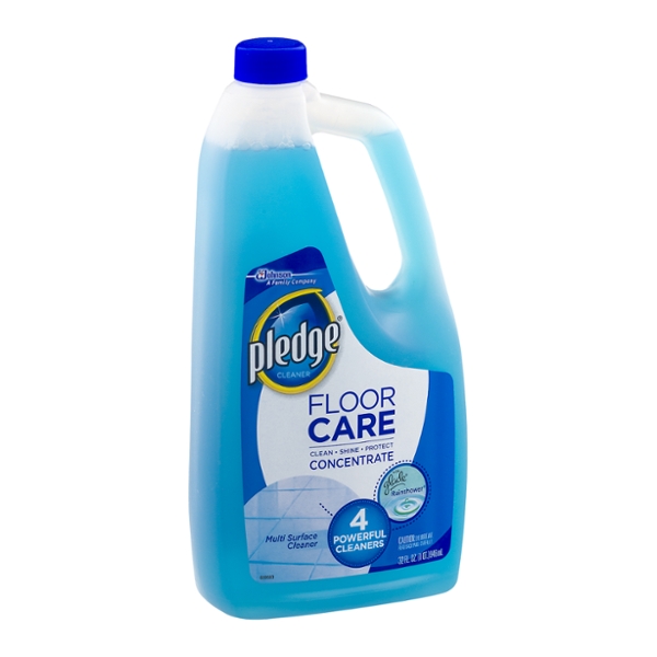 Pledge Floor Care Concentrate Multi Surface Cleaner Glade Rainshower
