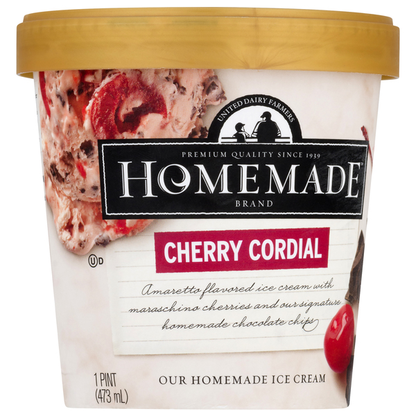 Homemade Ice Cream Cherry Cordial