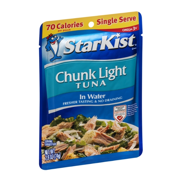 StarKist® Chunk Light Tuna In Water - 2.6 oz Pouch