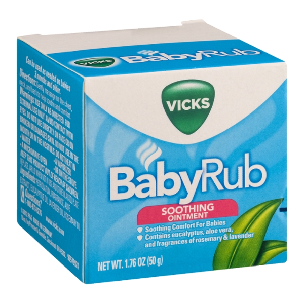 Vicks VapoRub Baby Rub Soothing Ointment 1.76 oz – Olympia Plaza Gifts