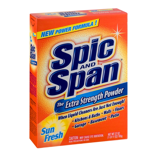 Spic and Span The Extra Strength Powder Sun Fresh