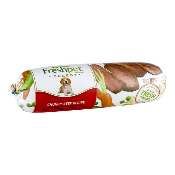 Freshpet dog food clearance beef