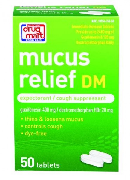 DDM Mucus Relief DM 50ct