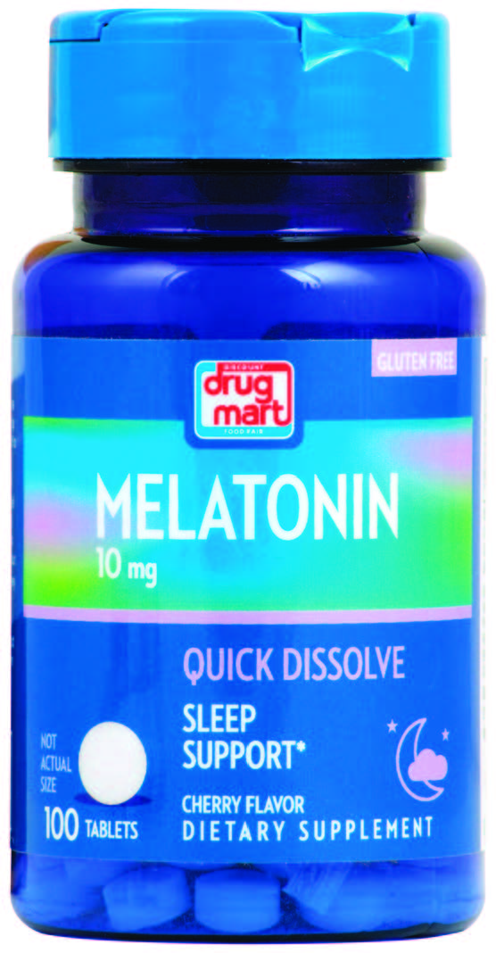 DDM Melatonin Quick Dissolving Tablets 100ct