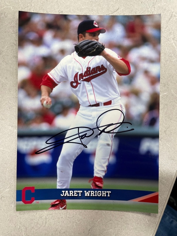 Jaret Wright - Autographed Photo