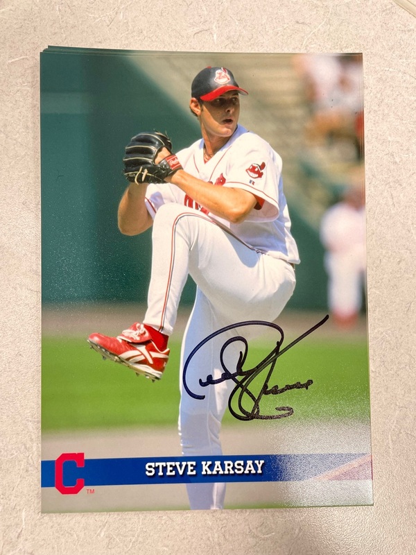 Steve Karsay - Autographed Photo