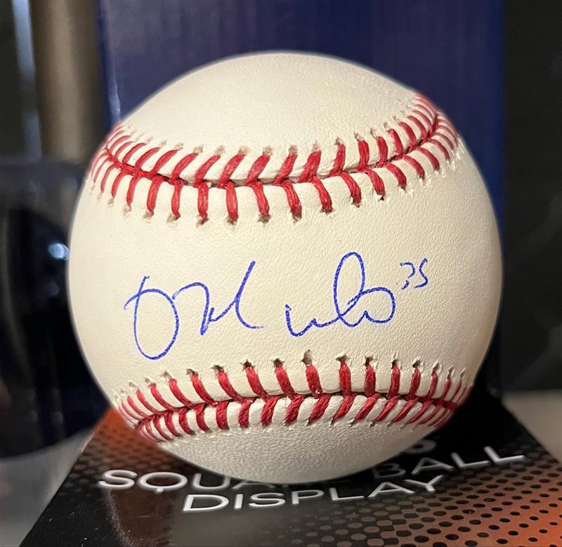 Oscar Mercado Autographed Baseball