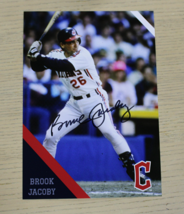 Brook Jacoby Autographed Photo