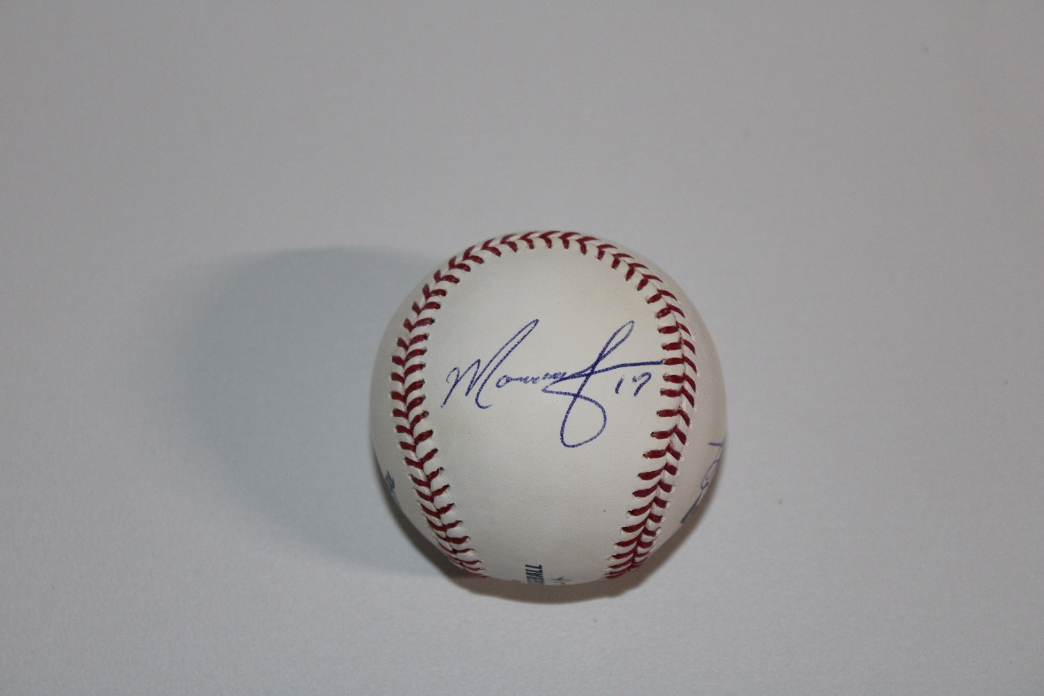 Marquis Grissom signed baseball