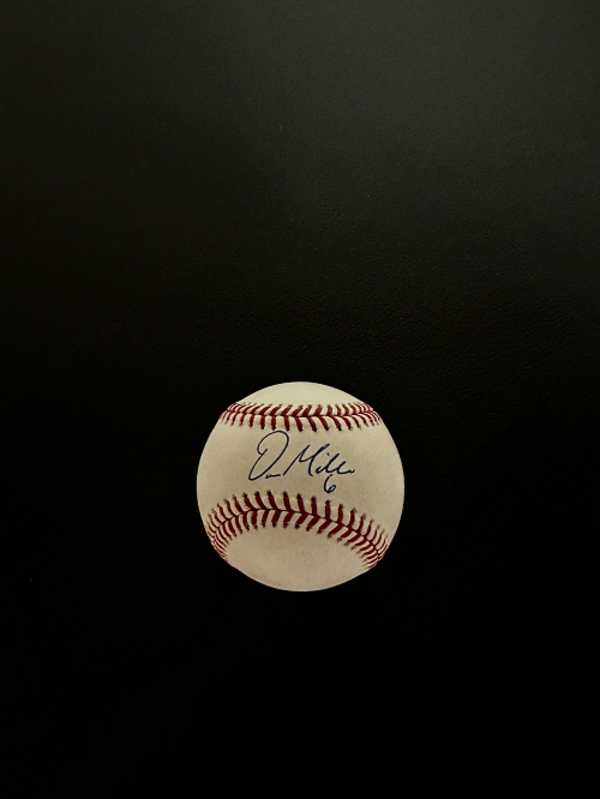 Cleveland Indians Owen Miller Autographed Baseball
