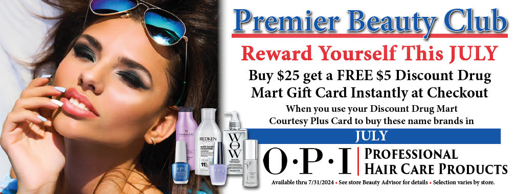 July Premier Beauty Club OPI & Professional Hair Care Products